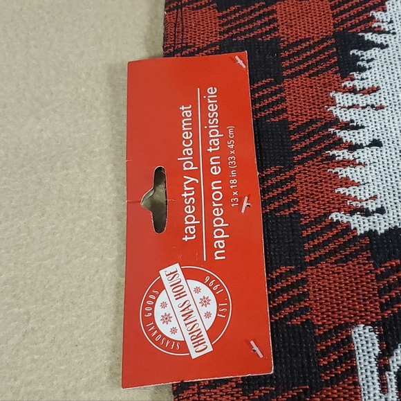 Christmas Tapestry Placemats - Set of 2 - Picture 4 of 10